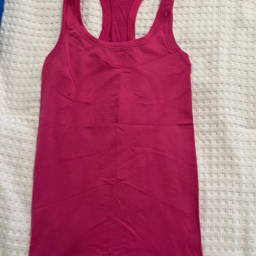 Lululemon Women's Pink Racerback Tank Top